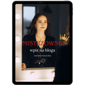 Mistrzowski Wpis Na Bloga | Matura podstawowa angielski